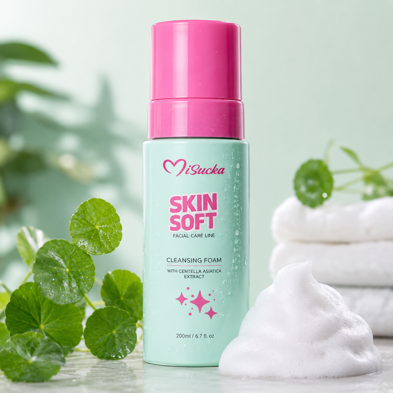 Espuma Facial Centella Asiática Misucka